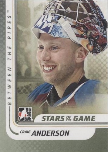 2010-11 In the Game Between the Pipes - Craig Anderson #99