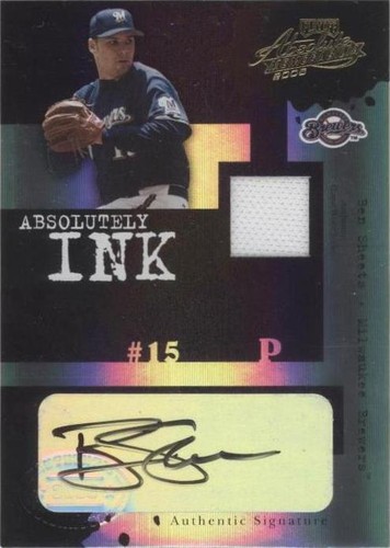 2005 Playoff Absolute Memorabilia - Ben Sheets #AI-15