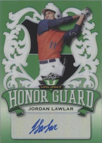 2021 Leaf Valiant - Jordan Lawlar #HG-JL2