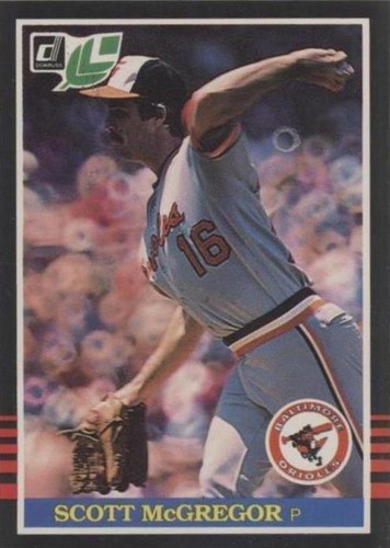 1985 Leaf - Scott McGregor #72