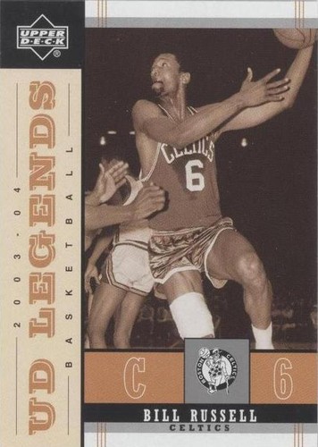 2003-04 Upper Deck UD Legends - Bill Russell #7