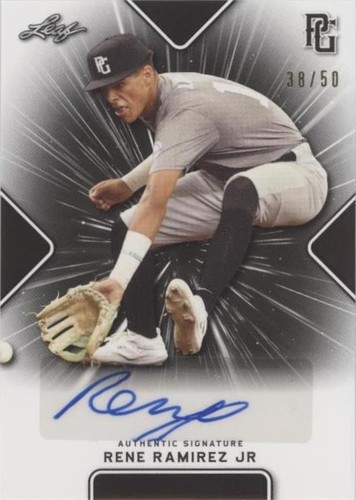 2021 Leaf Perfect Game National Showcase - Rene Ramirez Jr #BA-RRJ