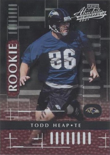 2001 Playoff Absolute Memorabilia Todd Heap #129