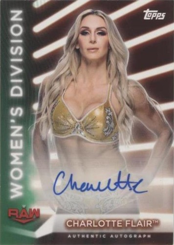 シャーロット・フレアー　直筆サインカード　/50 charlotte flair シャーロット・フレアー 直筆サインカード /50 charlotte flair
