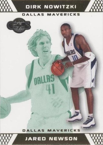 2007-08 Topps Co-Signers - Dirk Nowitzki/Jared Newson #79