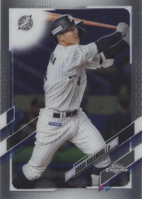 2021 Topps Chrome NPB Nippon Professional Baseball - Shogo Nakamura #141