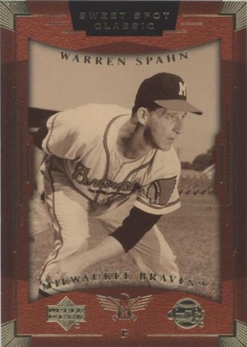 2004 Upper Deck Sweet Spot Classic - Warren Spahn #88