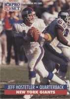 1991 Pro Set Jeff Hostetler #63