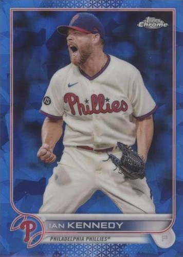 2022 Topps Chrome Sapphire Edition - Ian Kennedy #102