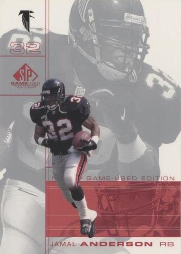 2001 SP Game Used Edition Jamal Anderson #4