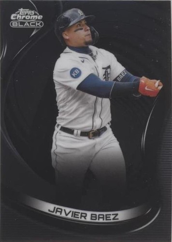 2022 Topps Chrome Black - Javier Báez #84