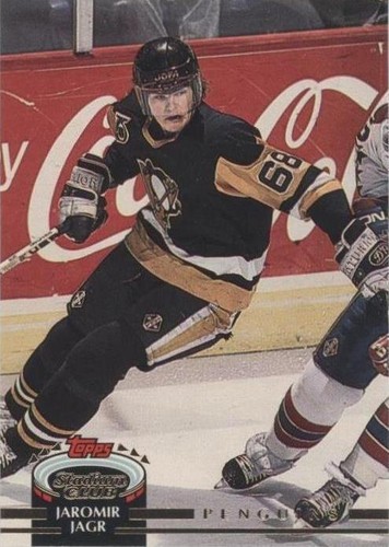 1992-93 Topps Stadium Club - Jaromir Jagr #498