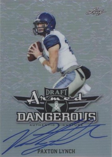 2016 Leaf Metal Draft Paxton Lynch #AD-PL1
