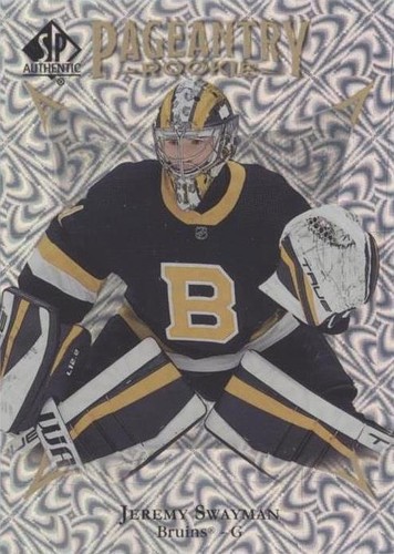 2021-22 SP Authentic - Jeremy Swayman #P-63
