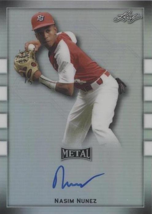 2018 Leaf Metal Perfect Game All-American Classic - Nasim Nunez #BA-NN1
