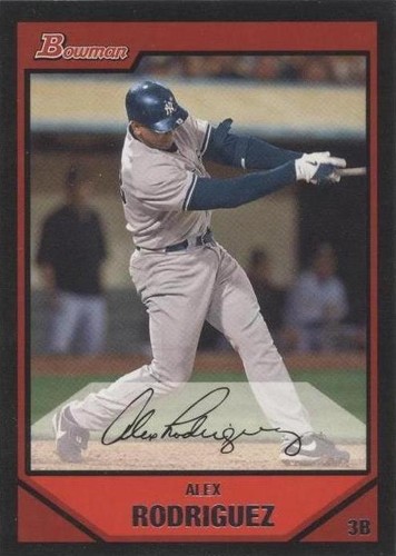 2007 Bowman - Alex Rodriguez #200