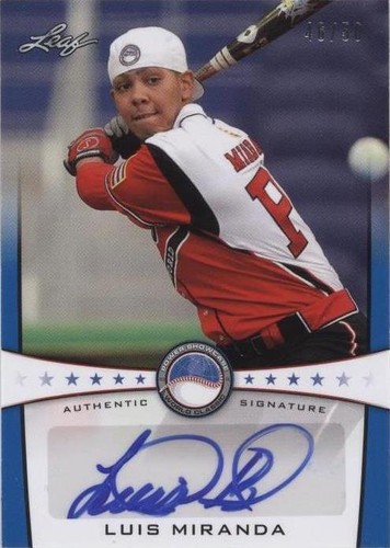 2013 Leaf Power Showcase - Luis Miranda #PSA-LM1