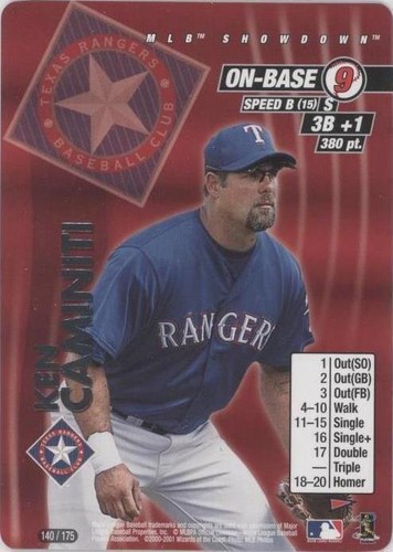 2001 MLB Showdown Pennant Run - Ken Caminiti #140