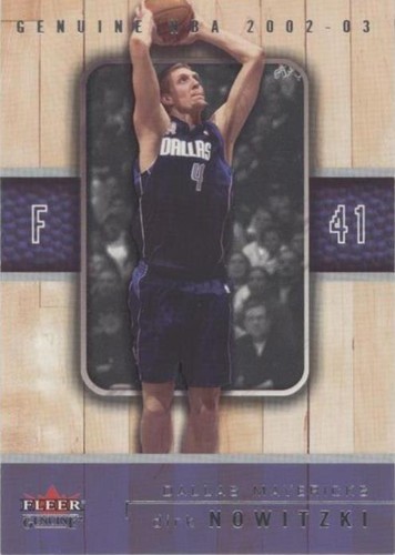 2002-03 Fleer Genuine - Dirk Nowitzki #30