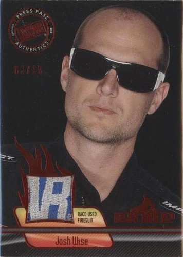 2012 Press Pass Ignite - Josh Wise #IM-JW