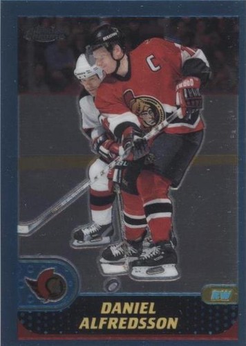 2001-02 Topps Chrome - Daniel Alfredsson #102