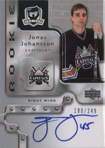 Jonas Johansson Trading Cards