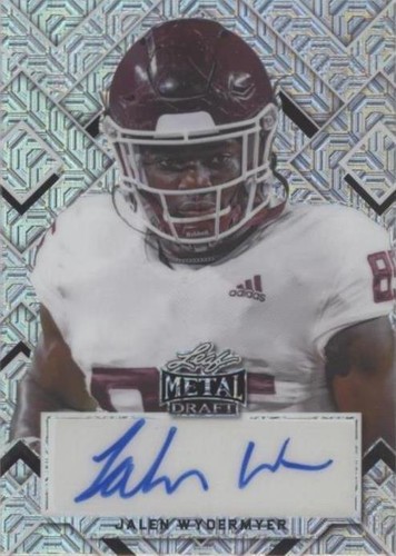 2022 Leaf Metal Draft Jalen Wydermyer #PA-JW1