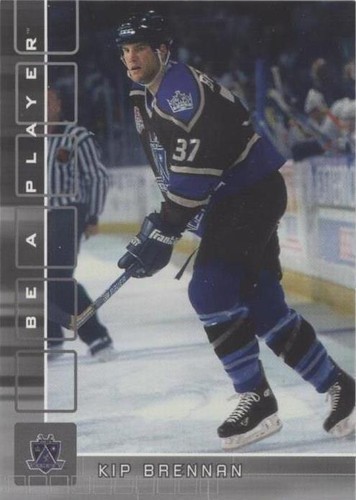 2001-02 In the Game Be A Player Memorabilia - Kip Brennan #329