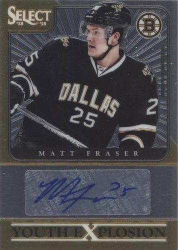 2013-14 Panini Select - Matt Fraser #YE-FR