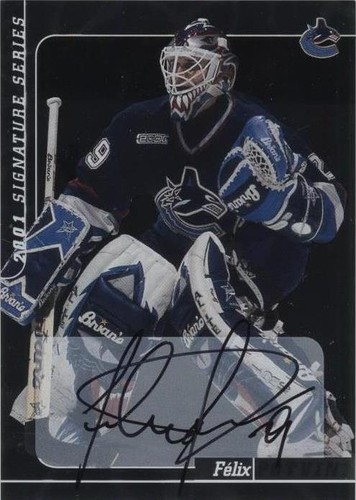 2000-01 In the Game Be A Player Signature Series - Felix Potvin #153