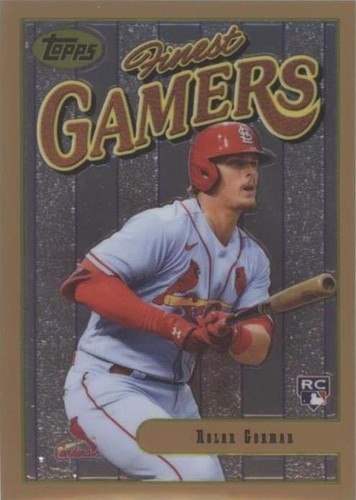 2023 Topps Finest Flashbacks - Nolan Gorman #36