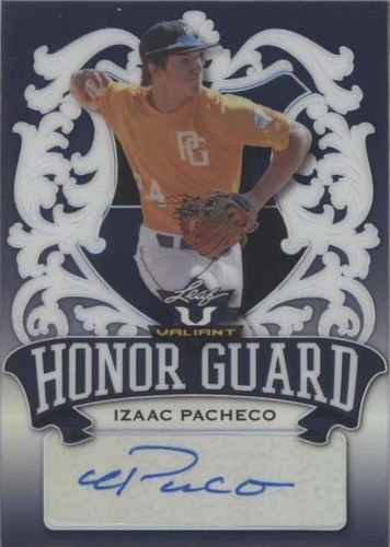 2021 Leaf Valiant - Izaac Pacheco #HG-IP1