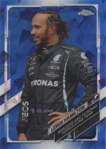 2021 Topps Chrome Sapphire Edition Formula 1 - Lewis Hamilton #40