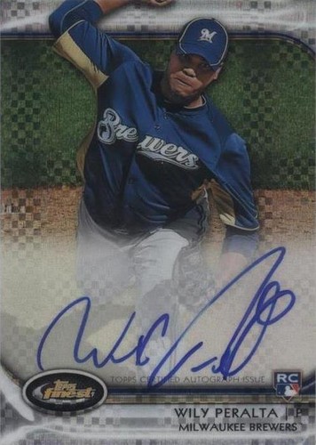 2012 Topps Finest - Wily Peralta #AR-WP