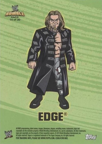 2010 Topps Rumble Pack - Edge #14