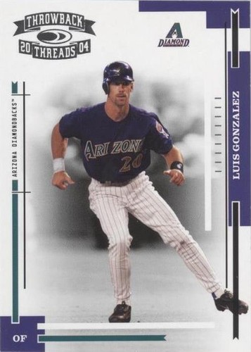 2004 Donruss Throwback Threads - Luis Gonzalez #9