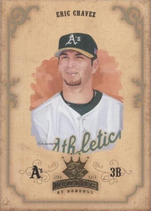 Donruss Diamond Kings 2004 - Eric Chávez #60