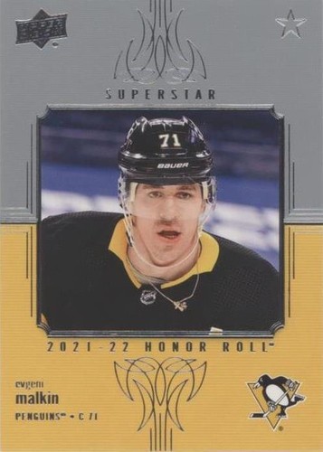 2021-22 Upper Deck Series 1 - Evgeni Malkin #HR-49