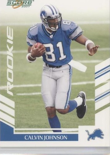 2007 Score Calvin Johnson #351
