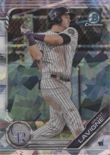 2019 Bowman Chrome Draft Sapphire Edition - Grant Lavigne #BDC-188