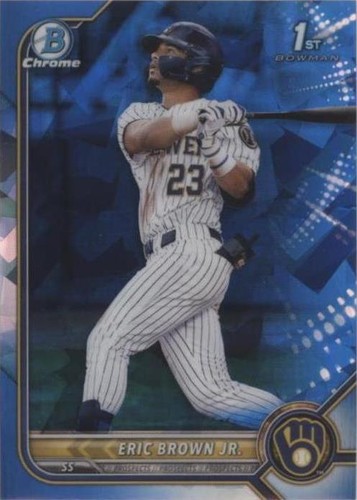 2022 Bowman Chrome Draft Sapphire Edition - Eric Brown #BDC-48