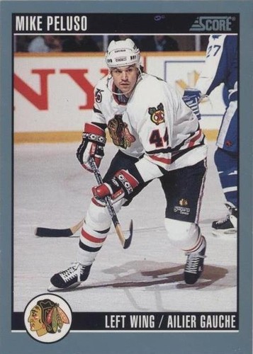 1992-93 Score Canadian - Mike Peluso #536