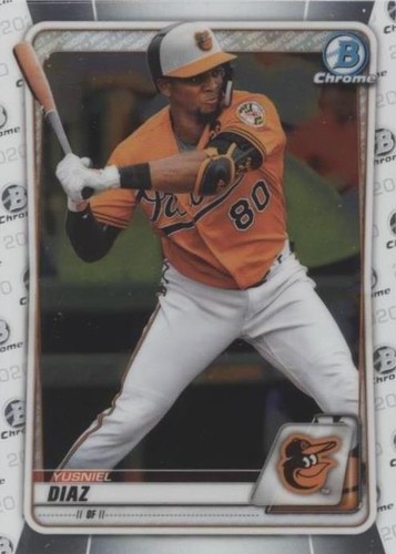 2020 Bowman Chrome - Yusniel Diaz #BCP-170