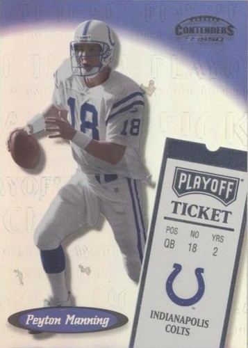 1999 Playoff Contenders SSD Peyton Manning #200