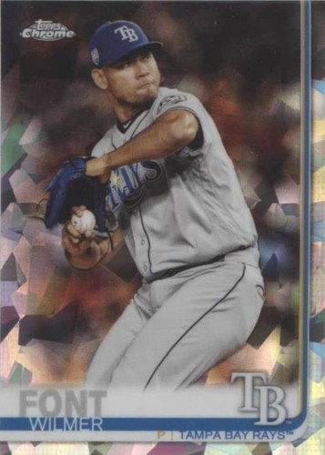 2019 Topps Chrome Sapphire Edition - Wilmer Font #429