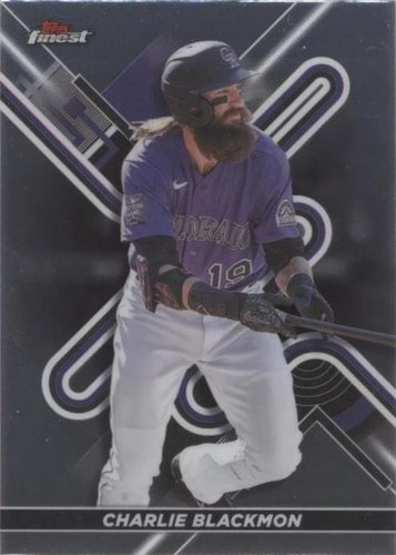 2022 Topps Finest - Charlie Blackmon #51