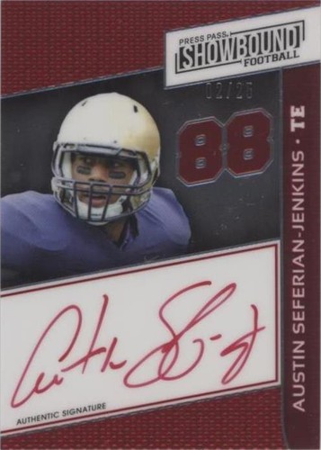 2014 Press Pass Showbound Austin Seferian-Jenkins #SB-ASJ