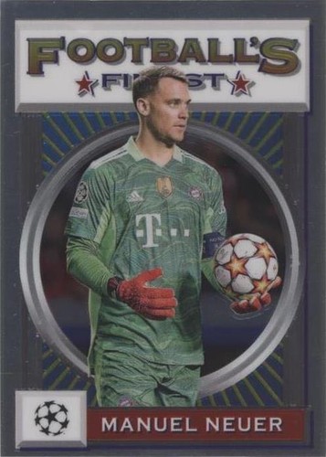 2021-22 Topps Finest Flashbacks UCL Manuel Neuer #138