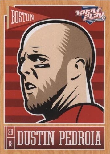 2013 Panini Triple Play - Dustin Pedroia #11
