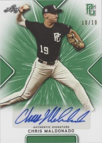 2021 Leaf Perfect Game National Showcase - Chris Maldonado #BA-CM3